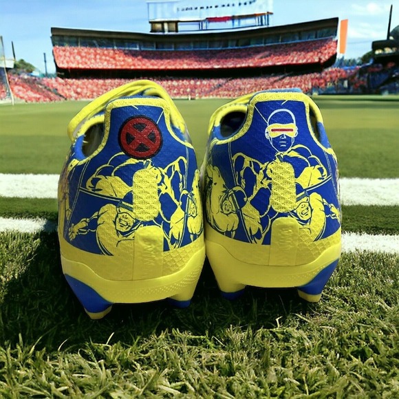 adidas x Cyclops Marvel Soccer Cleats X GHOSTED MG GZ7558 Mens 9 NEW - Picture 13 of 13